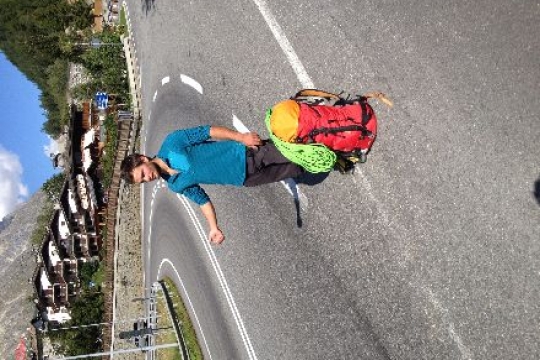 retour en stop à cham