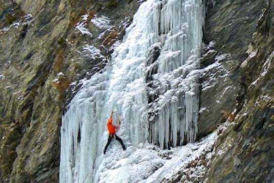 Cascade du gouret Queyras