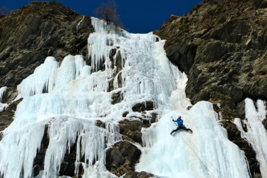 Cascade de glace Queyras