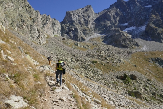 Montée au refuge Bozano