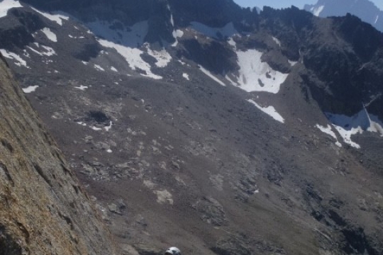 Vue sur le Rouget depuis la face sud