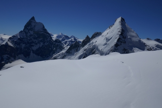 Cervin and Dent d'Hérens