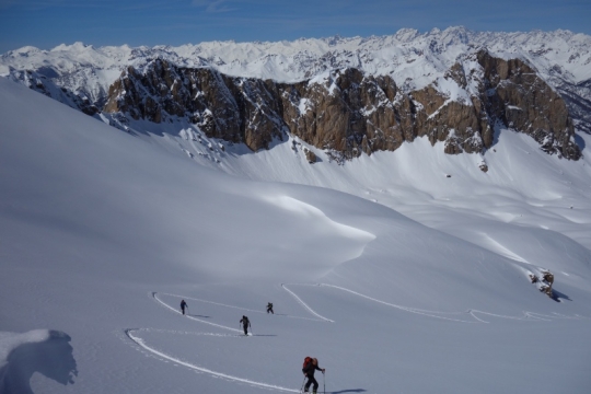 ski de randonnée Queyras