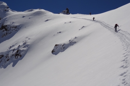 sortie au col ski