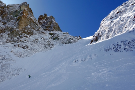 splitboard dans les Ecrins