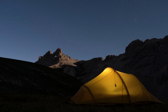 bivouac nuit