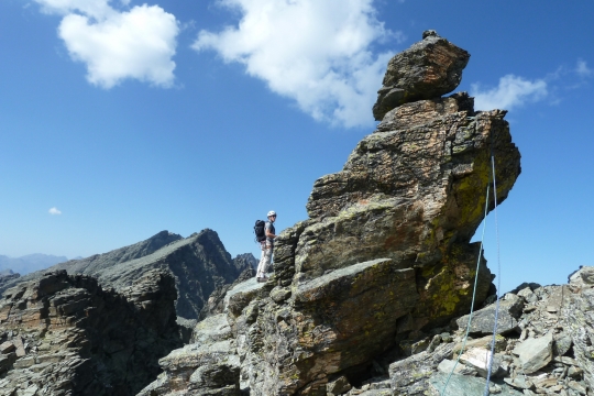 grimpe arete queyras