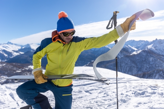 dépeautage splitboard