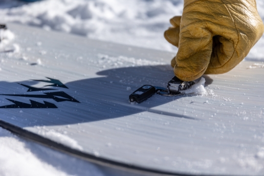 fin montage splitboard