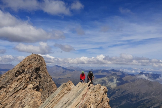 Sur le fil de la taillante.