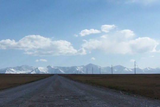 route vers la chine