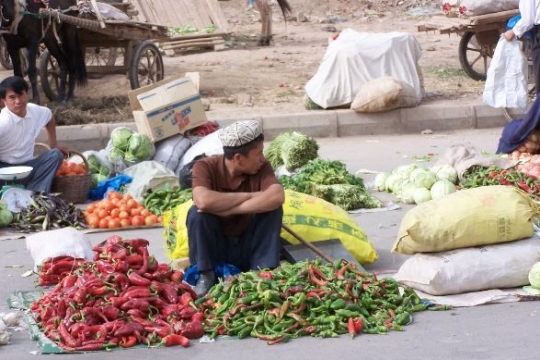 marché de kashgar