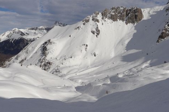 au col coté nord