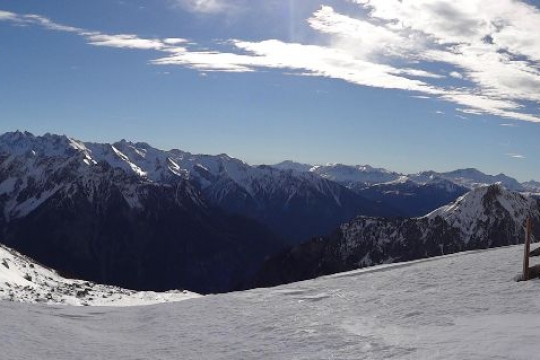 au col coté sud
