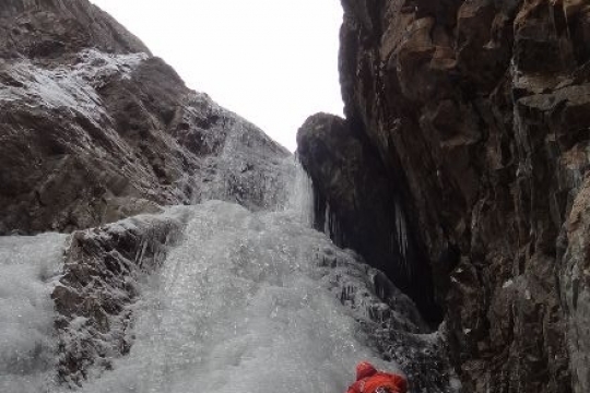 face nord un peu de glace