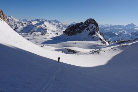 sous le couloir des Modanais
