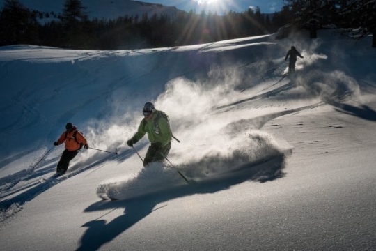 Crévoux first tracks