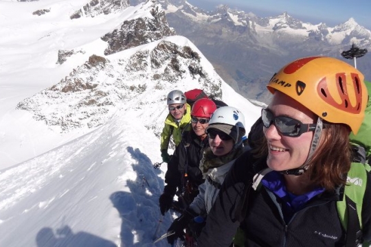 Sortie sur l'arête du castor